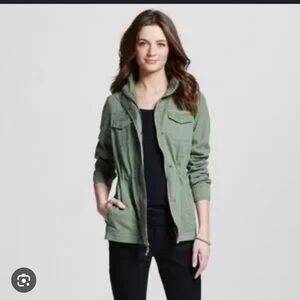 Women's Green Utility Jacket Merona